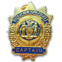 3D Plice Abzeichen New York Polizei Abzeichen (GZHY-BADGE-012)